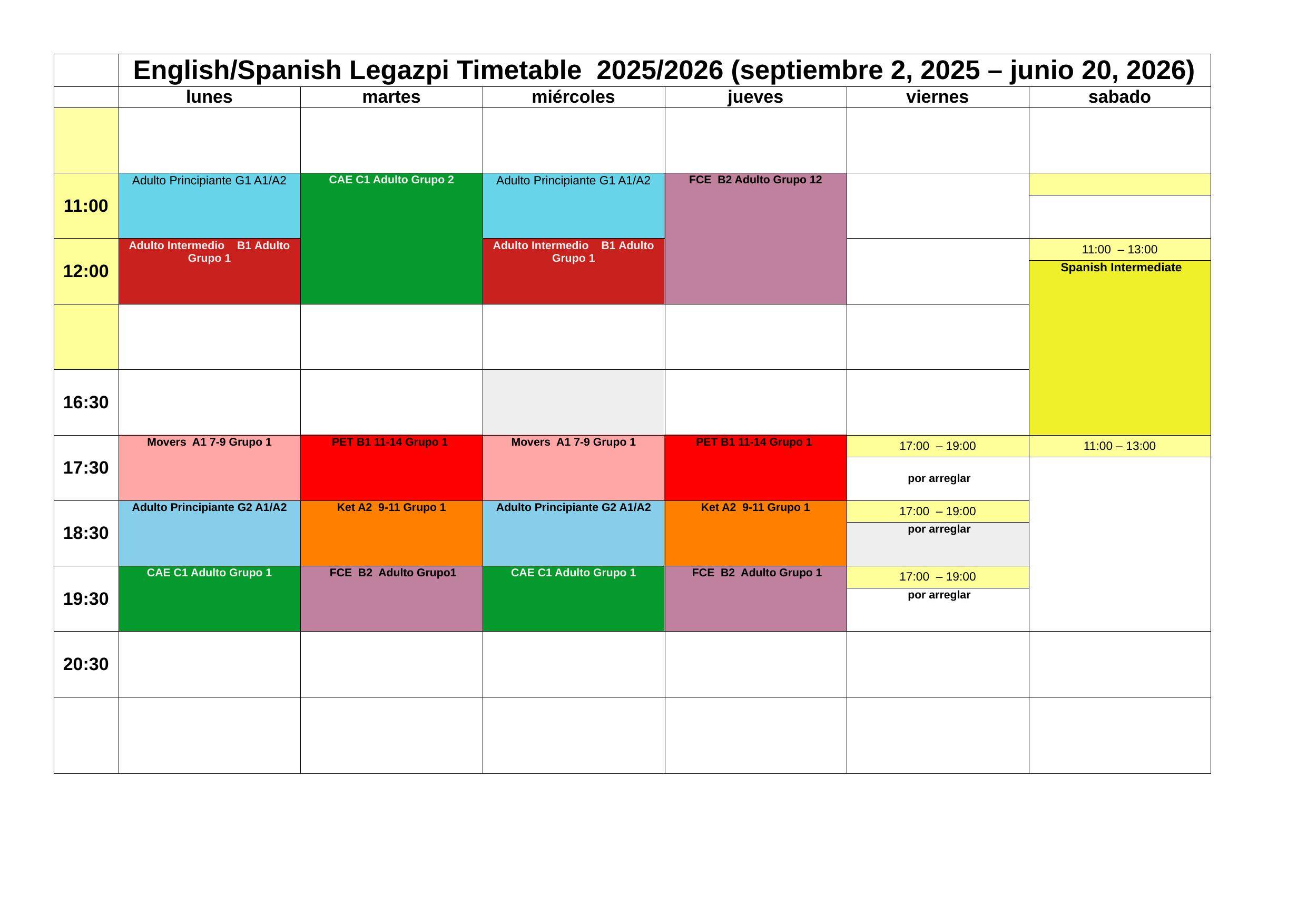 English Classes Legazpi